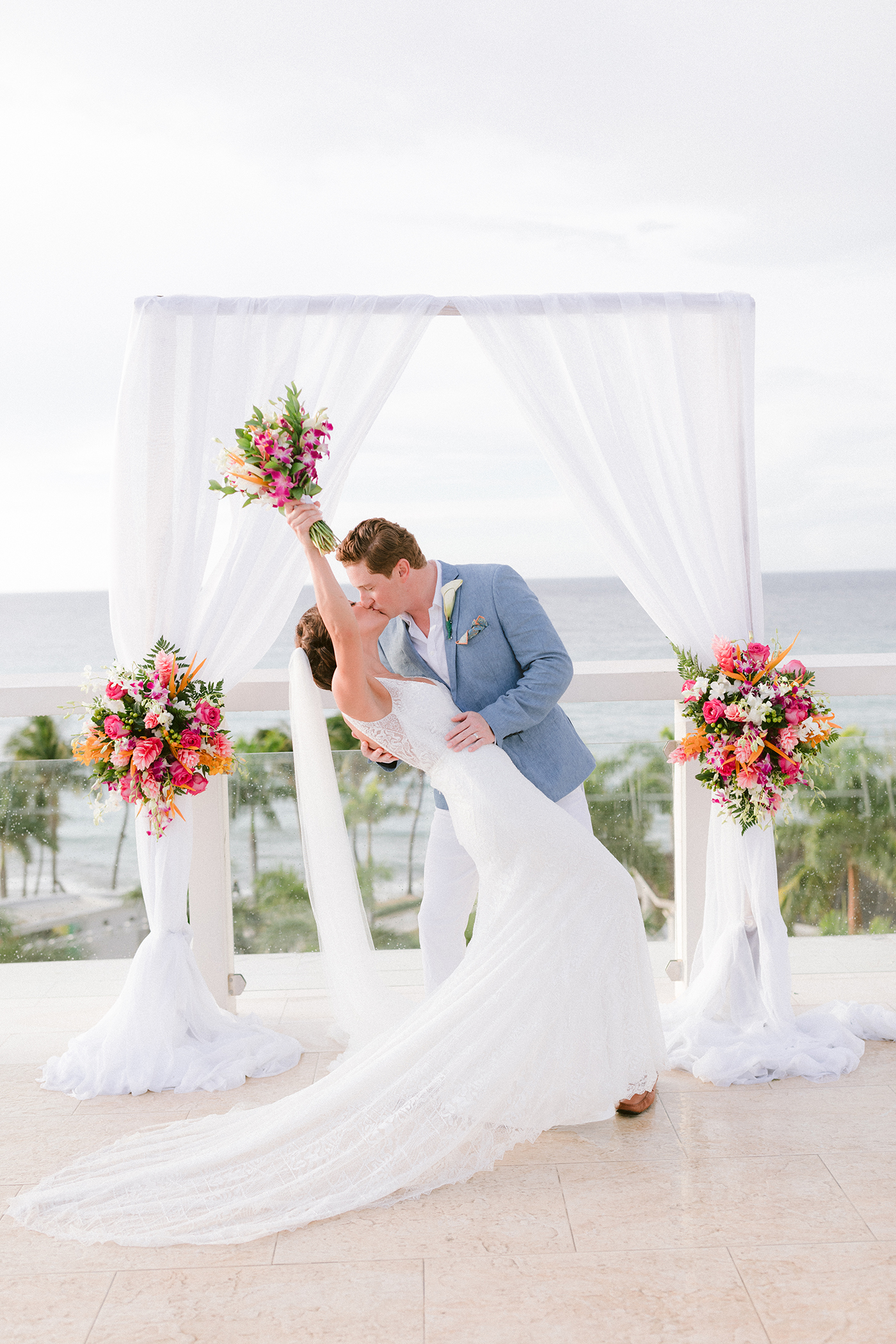 A Colorful Jamaica Destination Wedding via TheELD.com