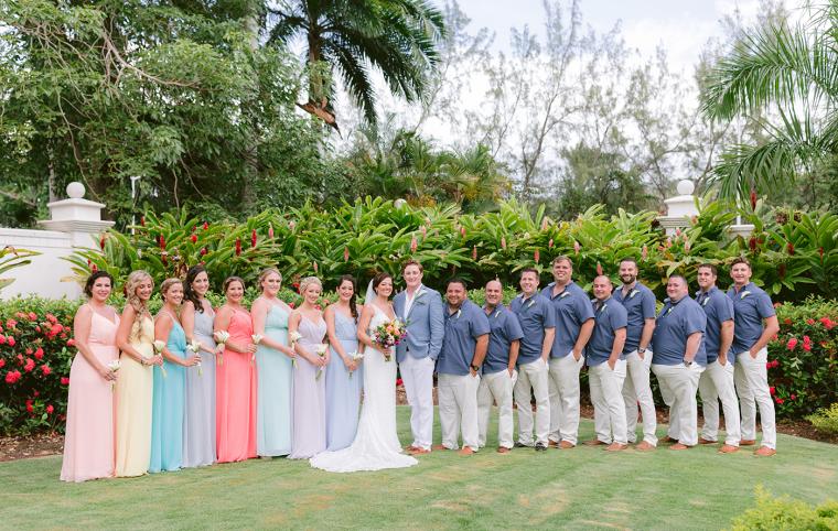 A Colorful Jamaica Destination Wedding via TheELD.com