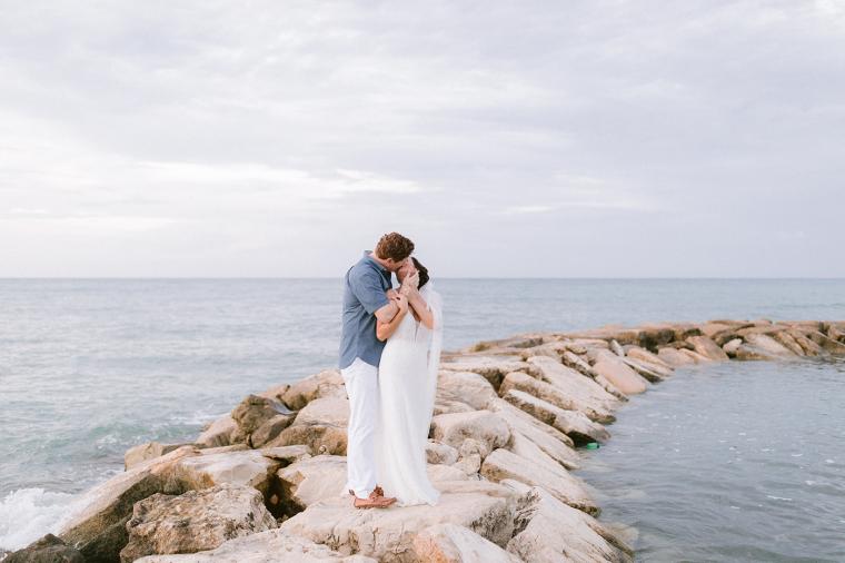 A Colorful Jamaica Destination Wedding via TheELD.com