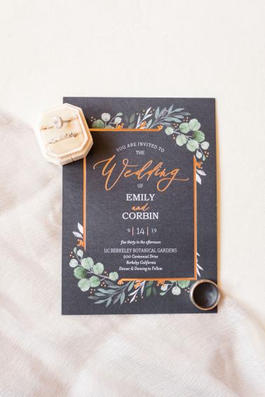 An Intimate Boho Botanical Garden Wedding via TheELD.com