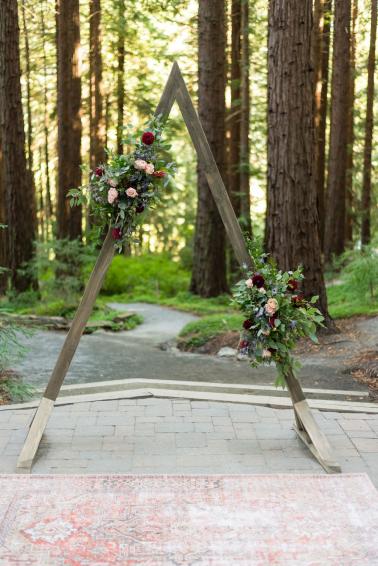 An Intimate Boho Botanical Garden Wedding via TheELD.com