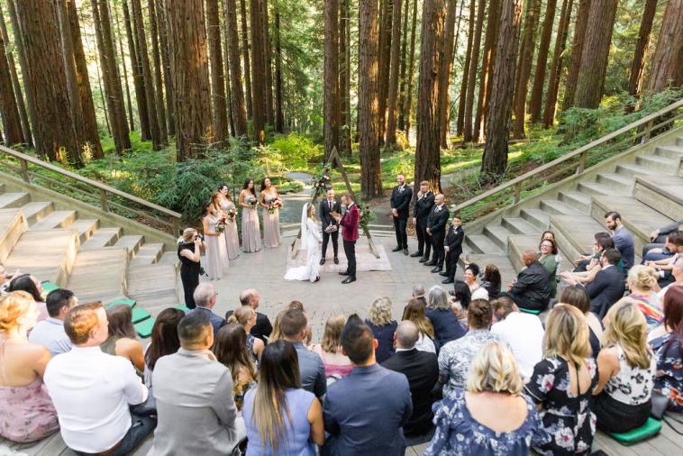 An Intimate Boho Botanical Garden Wedding via TheELD.com
