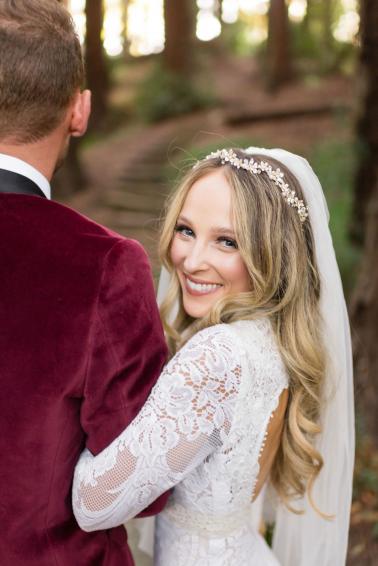 An Intimate Boho Botanical Garden Wedding via TheELD.com