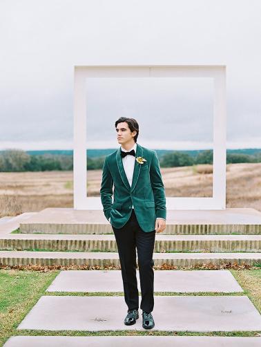 Fresh Modern Yellow and Green Wedding Ideas via TheELD.com