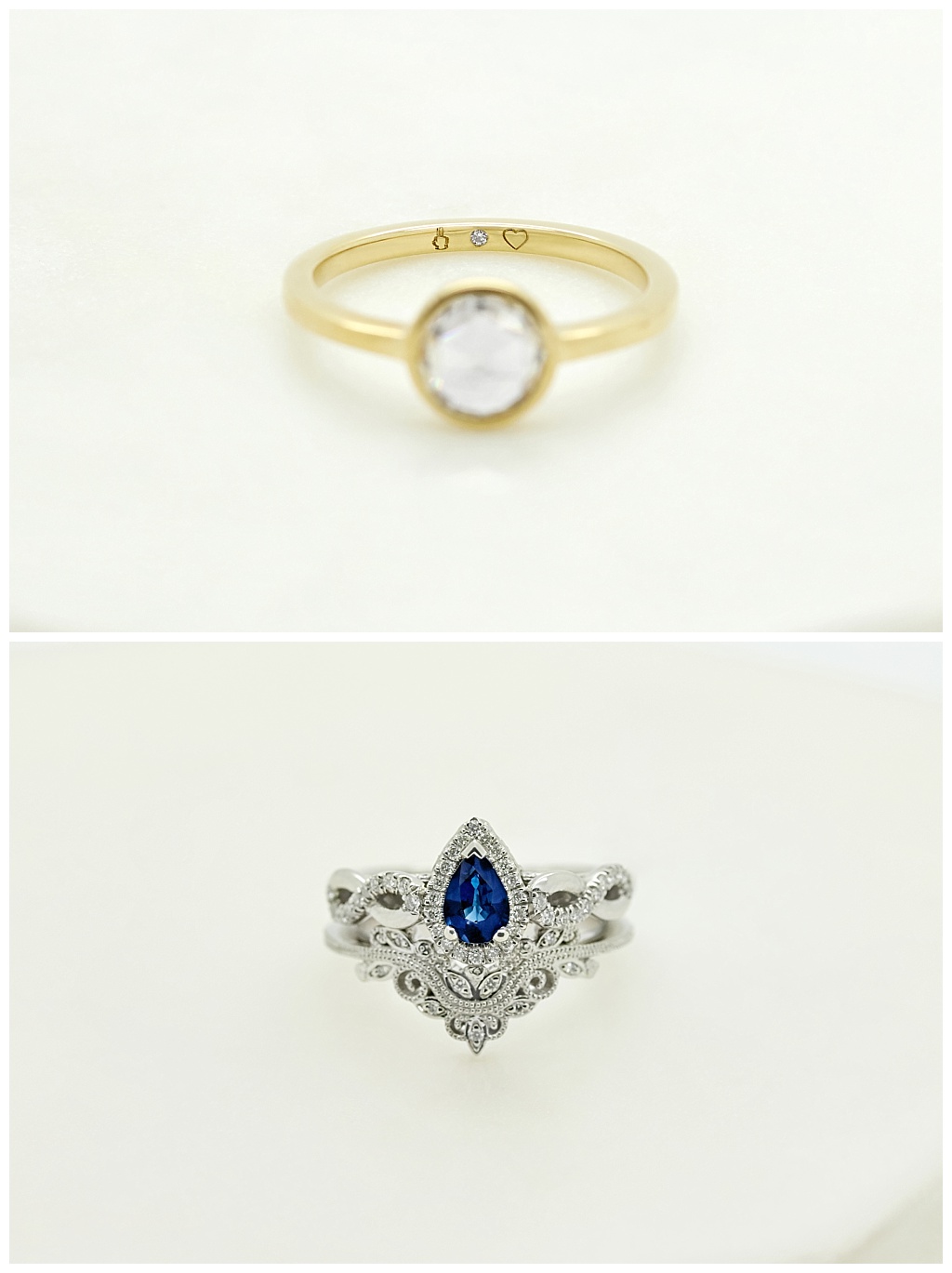 How To Create A Custom Engagement Ring and Wedding Ring via TheELD.com