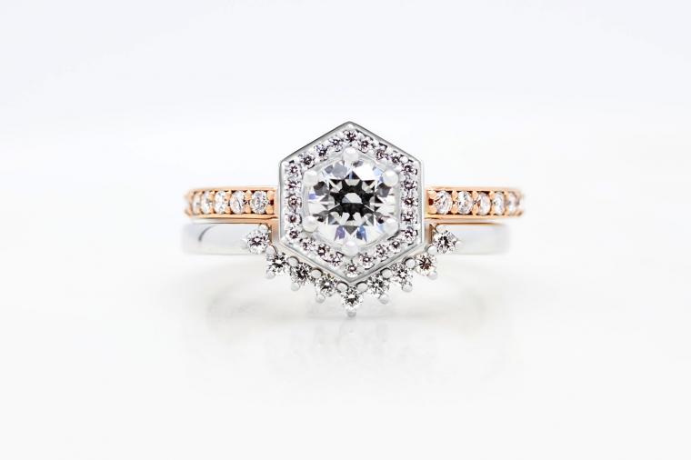 How To Create A Custom Engagement Ring and Wedding Ring via TheELD.com